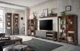 Esstisch Auburn in Eiche Stirling und Matera grau K�chentisch 154 x 90 cm