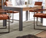 Esstisch Auburn in Eiche Stirling und Matera grau K�chentisch 154 x 90 cm