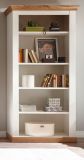 Regal Hemsby in wei� Pinie und Eiche Wotan Landhaus Standregal 102 x 202 cm