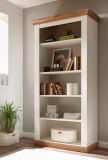 Regal Hemsby in wei� Pinie und Eiche Wotan Landhaus Standregal 102 x 202 cm
