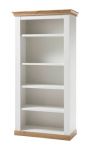 Regal Hemsby in wei� Pinie und Eiche Wotan Landhaus Standregal 102 x 202 cm