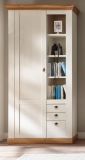 Esszimmer Set Hemsby in wei� Pinie und Eiche Wotan Landhaus Speisezimmer 3-teilig