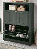 Schuhschrank Forres in gr�n Landhausstil Flur Schuhkipper 80 x 112 cm