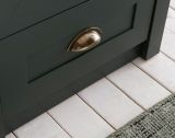 Garderobenkombination Forres in gr�n Landhausstil Garderobe Set 5-teilig 272 x 198 cm