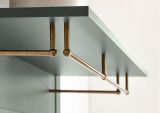 Garderobenkombination Forres in gr�n Landhausstil Garderobe Set 5-teilig 282 x 198 cm