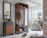 Kommode Auburn in Eiche Stirling und Matera grau Anrichte 55 x 81 cm