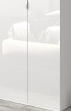 Kommode SystemX in wei� Hochglanz Mehrzweckschrank 61 x 99 cm