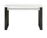 Schreibtisch Stove in wei� Pinie und anthrazit Landhaus Laptoptisch f�r Homeoffice und B�ro 125 x 60 cm