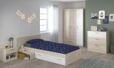 Parisot Kinder- und Jugendzimmer Set 4-teilig Charly12 in Akazie und wei�