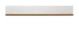 Wandboard Seyne in wei� Pinie und Eiche hell Landhaus Wandregal 130 cm