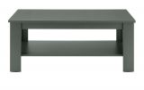 Couchtisch Forres in gr�n Landhaus Beistelltisch mit Ablage 120 x 60 cm