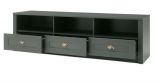 TV-Lowboard Forres in gr�n Landhaus TV Unterteil 158 x 47 cm