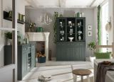 Sideboard Forres in gr�n Landhaus Kommode 130 x 86 cm