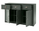Sideboard Forres in gr�n Landhaus Kommode 130 x 86 cm