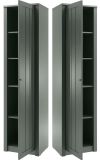 Wohnwand Forres in gr�n Landhaus Wohnkombination 4-teilig 270 x 198 cm