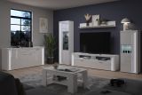 Sideboard Sunroof in wei� Hochglanz Kommode inklusive Beleuchtung 182 x 84 cm, Soft-Close