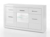 Sideboard Carrara in wei� Hochglanz Wohn- und Esszimmer Kommode 164 x 97 cm