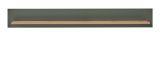 Wandboard Norwich in gr�n und Wotan Eiche Landhaus Wandregal 150 cm