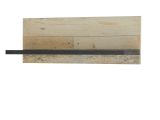 K�chenregal Stove in Used Wood hell und anthrazit K�che Wandregal 90 x 30 cm Gew�rzregal