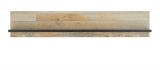 K�chenregal Stove in Used Wood hell und anthrazit K�che Wandregal 160 x 30 cm Gew�rzregal