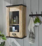 K�che H�ngeschrank Stove in Used Wood hell und anthrazit K�chenschrank h�ngend 50 x 90 cm