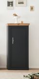 Kommode Ribera in grau und Wotan Eiche Landhaus Wohn- und Esszimmer Highboard 72 x 146 cm