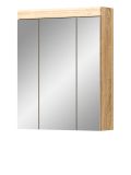 Badezimmer Spiegelschrank Mambo in Sonoma Eiche Badschrank 3-t�rig 60 x 79 cm