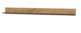 B�roregal Center in Wotan Eiche und grau matt Wandregal f�r Homeoffice und B�ro 170 cm