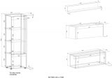 Wohnwand mit Sekret�r Center in grau matt und Wotan Eiche Wohnkombination 5-teilig 250 cm