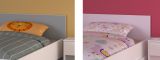 Parisot Kinder- und Jugendzimmer Pirouette in wei� mit grau oder rosa Komplett-Set 5-teilig
