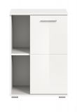 Schuhschrank Grazie in wei� Hochglanz Flurkommode 55 x 79 cm