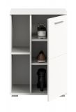 Schuhschrank Grazie in wei� Hochglanz Flurkommode 55 x 79 cm