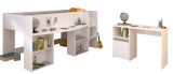 Parisot Kinder- und Jugendzimmer Pirouette17 in wei� mit grau oder rosa Komplett-Set 2-teilig