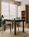 Regalschrank Fidan in Artisan Eiche Regal mit 2 x Schubkasten 46 x 97 cm