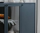 Sideboard Barina in blau Wohn- und Esszimmer Kommode 180 x 90 cm