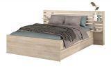 Parisot Stauraumbett Escale3 in Eiche japanisch Bett Liegefl�che 160 x 200 cm