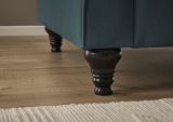 Sessel Adelina in blaugr�n Landhaus Loungesessel 110 cm