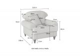 Sessel Adelina in blaugr�n Landhaus Loungesessel 110 cm