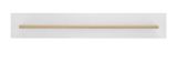 Wandboard Isgard in wei� matt und Scandi Eiche Wandregal skandinavisch 107 cm