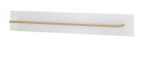 Wohnwand Isgard in wei� matt und Scandi Eiche Wohnkombination skandinavisch 4-teilig 290 x 197 cm
