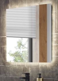 Badezimmer Spiegel Glide mit LED Beleuchtung und Touchschalter 60 cm