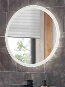 Badezimmer Spiegel Glide mit LED Beleuchtung und Touchschalter, rund � 60 cm