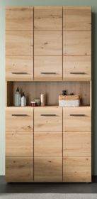 Badezimmer Hochschrank Cover in Artisan Eiche Mehrzweckschrank 90 x 185 cm