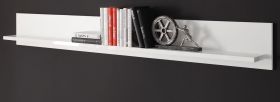 Wandboard Miami in wei� Wandregal 184 cm