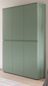 Mehrzweckschrank Assino in Gr�n 105 x 175 cm