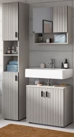 Badm�bel Set 3-teilig Livia in Kaschmir Badkombination 105 x 192 cm