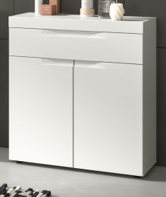 Badezimmer Kommode Gusto in wei� matt Badschrank 75 x 82 cm