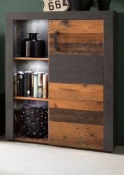 Highboard Foundry in Used Wood Altholz Dekor, Kommode 87 x 118 cm