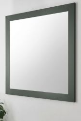 Garderobenspiegel Forres in gr�n Landhausstil Flur Diele Spiegel 82 x 82 cm