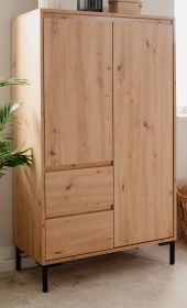 Highboard Bastia in Artisan Eiche Anrichte 81 x 139 cm
